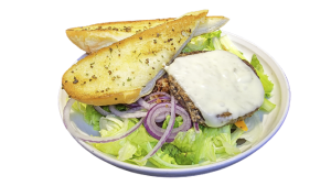 Skywagon Cheeseburger Club Salad